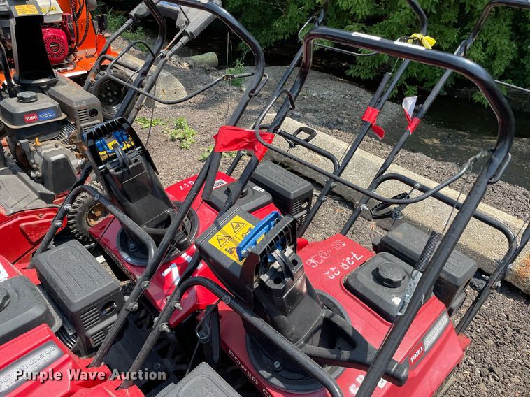 image for item DS8972 (4) Toro Power Clear snow blowers