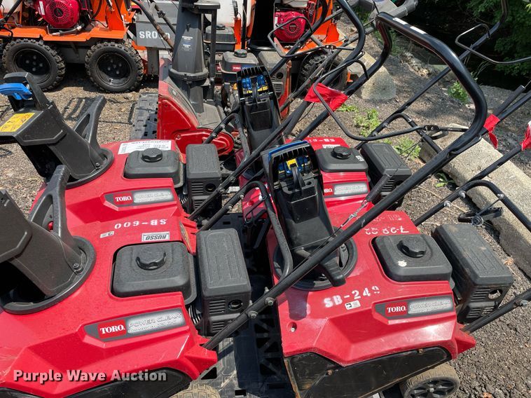 image for item DS8972 (4) Toro Power Clear snow blowers
