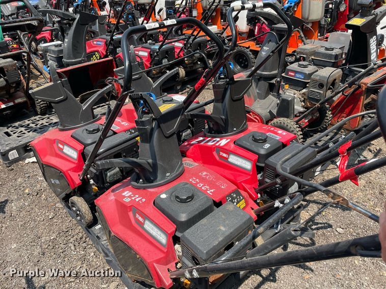image for item DS8972 (4) Toro Power Clear snow blowers