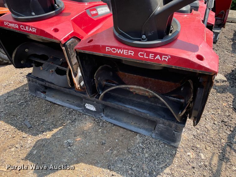 image for item DS8974 (4) Toro Power Clear snow blowers