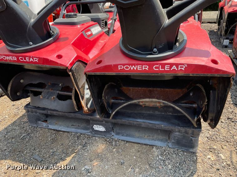 image for item DS8974 (4) Toro Power Clear snow blowers