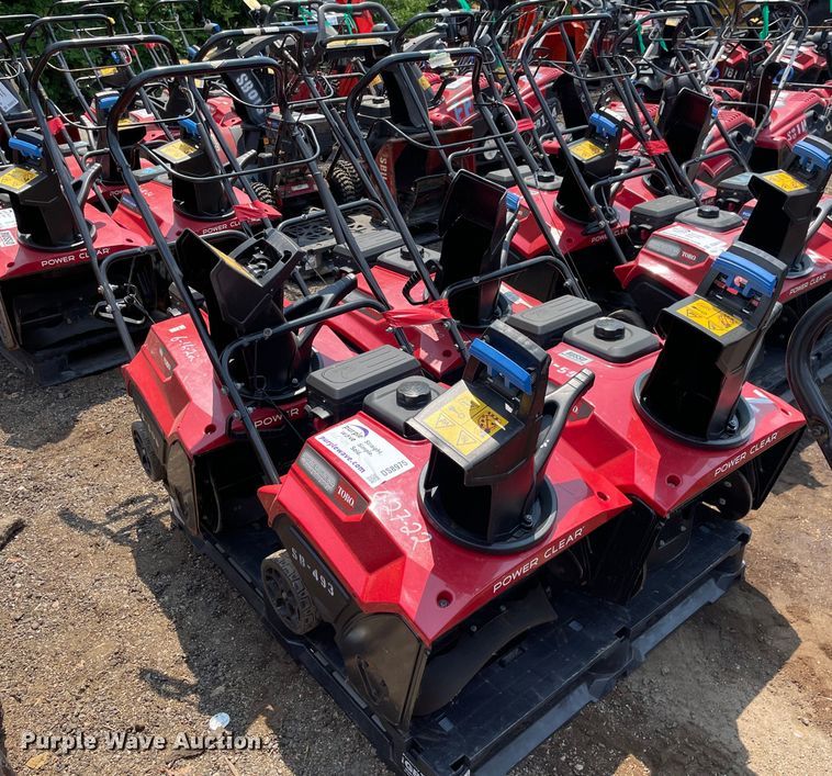 image for item DS8975 (4) Toro Power Clear snow blowers