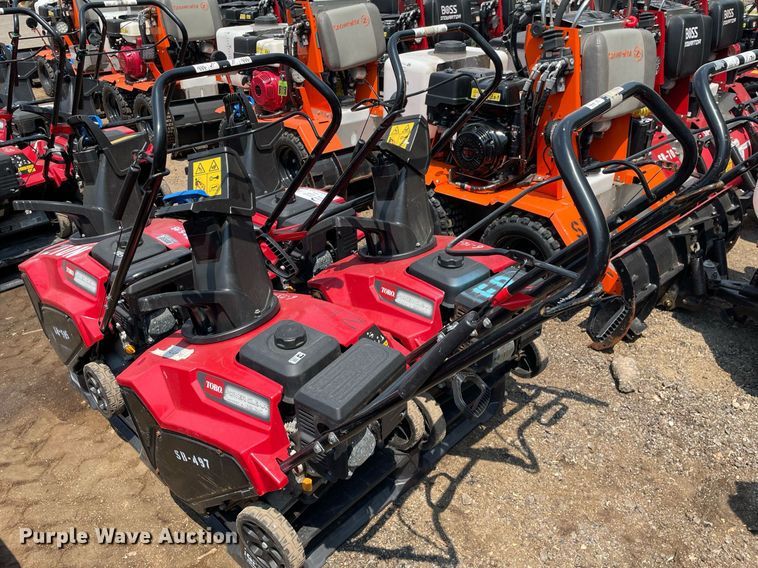 image for item DS8975 (4) Toro Power Clear snow blowers