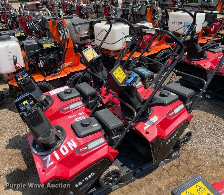 image for item DS8975 (4) Toro Power Clear snow blowers