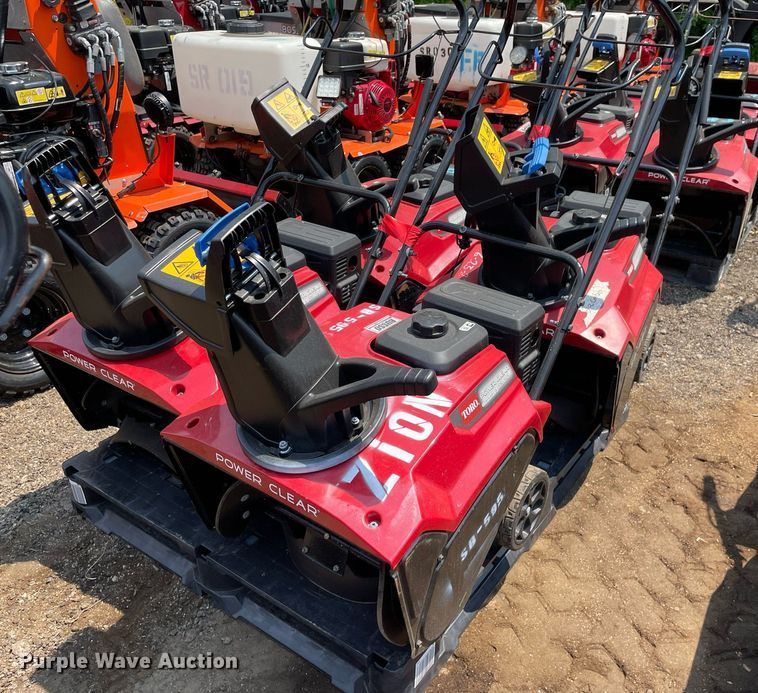 image for item DS8975 (4) Toro Power Clear snow blowers