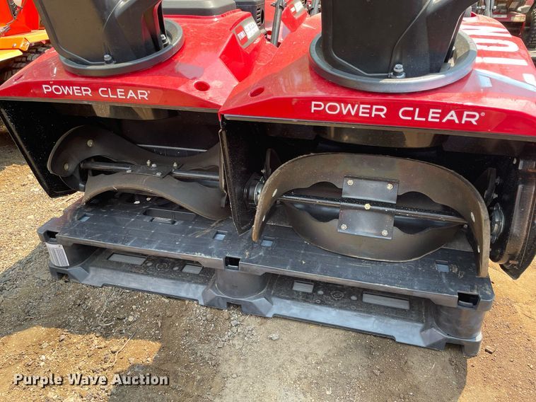 image for item DS8975 (4) Toro Power Clear snow blowers