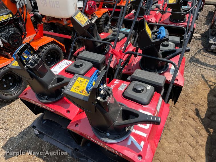 image for item DS8975 (4) Toro Power Clear snow blowers