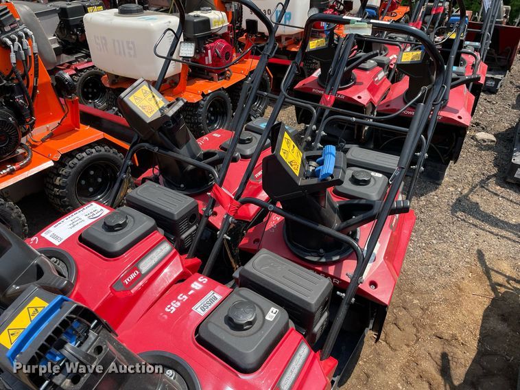 image for item DS8975 (4) Toro Power Clear snow blowers