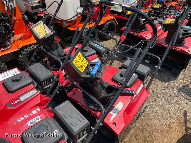 image for item DS8975 (4) Toro Power Clear snow blowers