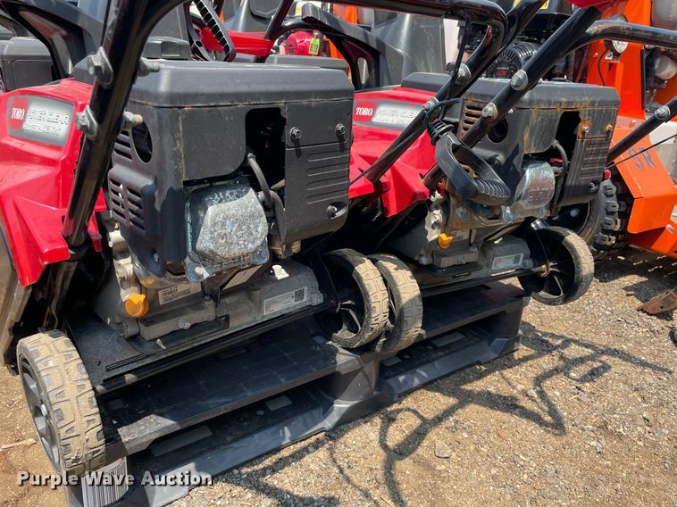 image for item DS8975 (4) Toro Power Clear snow blowers