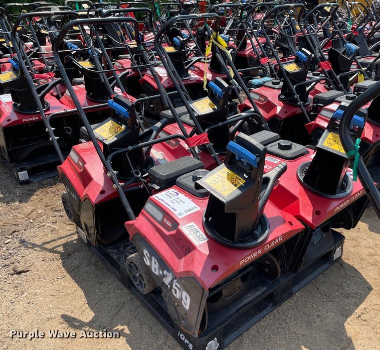 image for item DS8976 (4) Toro Power Clear snow blowers