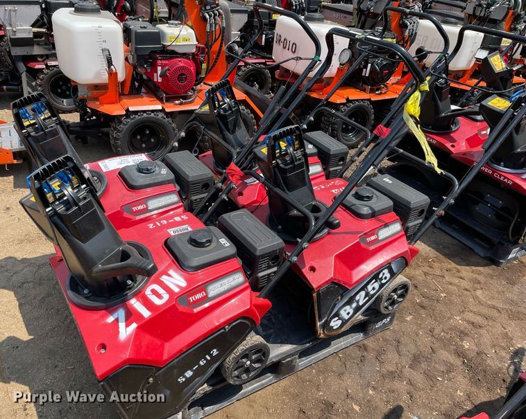 image for item DS8976 (4) Toro Power Clear snow blowers