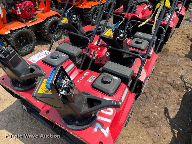 image for item DS8976 (4) Toro Power Clear snow blowers