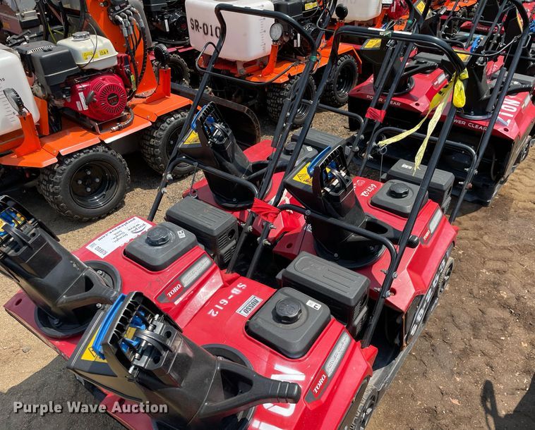 image for item DS8976 (4) Toro Power Clear snow blowers