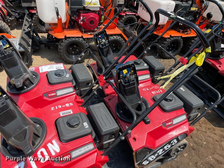 image for item DS8976 (4) Toro Power Clear snow blowers