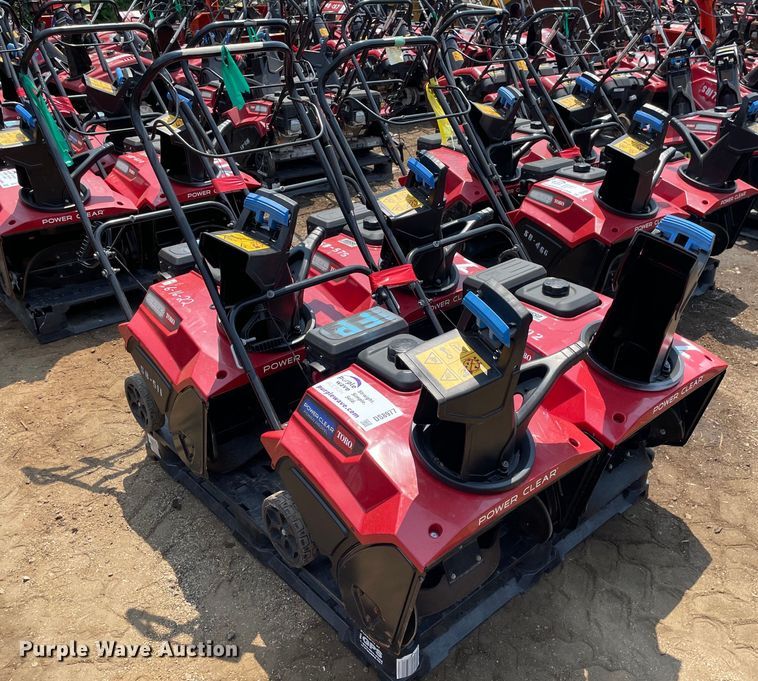 image for item DS8977 (4) Toro Power Clear snow blowers