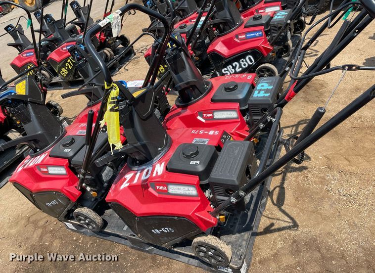 image for item DS8977 (4) Toro Power Clear snow blowers