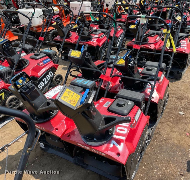 image for item DS8977 (4) Toro Power Clear snow blowers