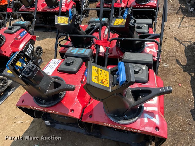 image for item DS8977 (4) Toro Power Clear snow blowers
