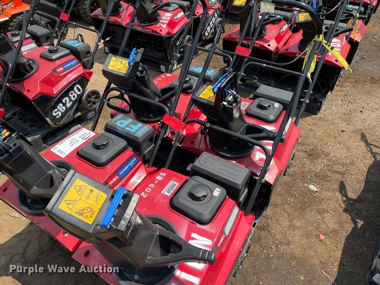 image for item DS8977 (4) Toro Power Clear snow blowers