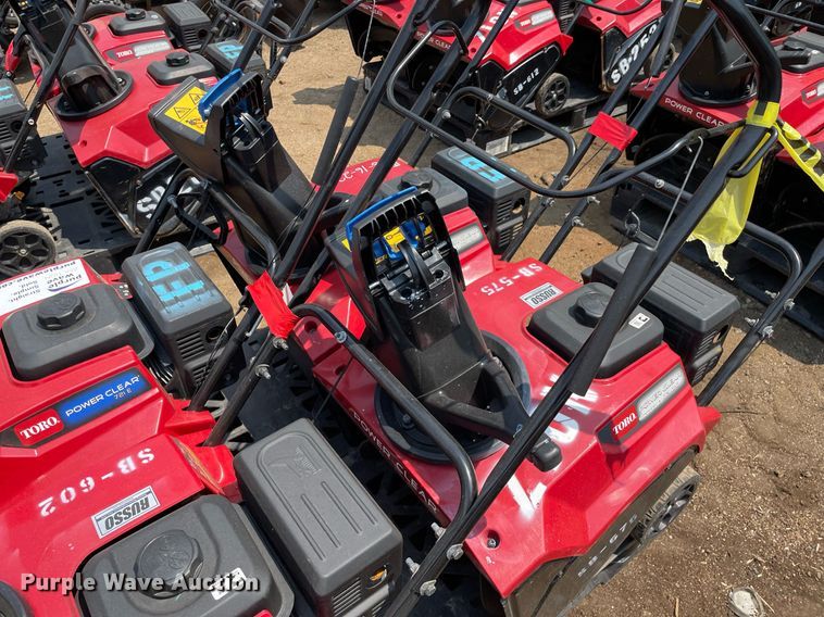 image for item DS8977 (4) Toro Power Clear snow blowers