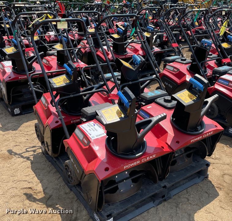 image for item DS8978 (4) Toro Power Clear snow blowers