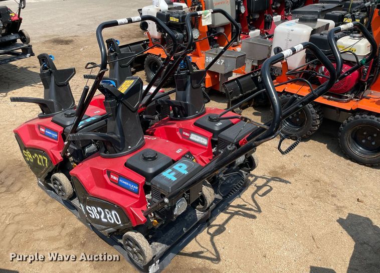 image for item DS8978 (4) Toro Power Clear snow blowers