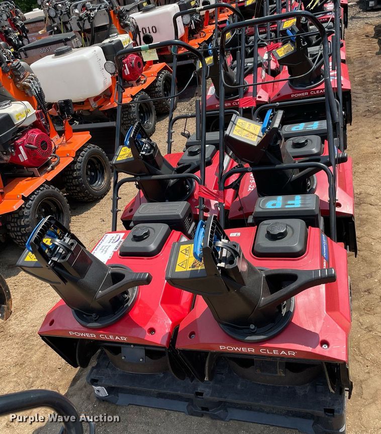 image for item DS8978 (4) Toro Power Clear snow blowers