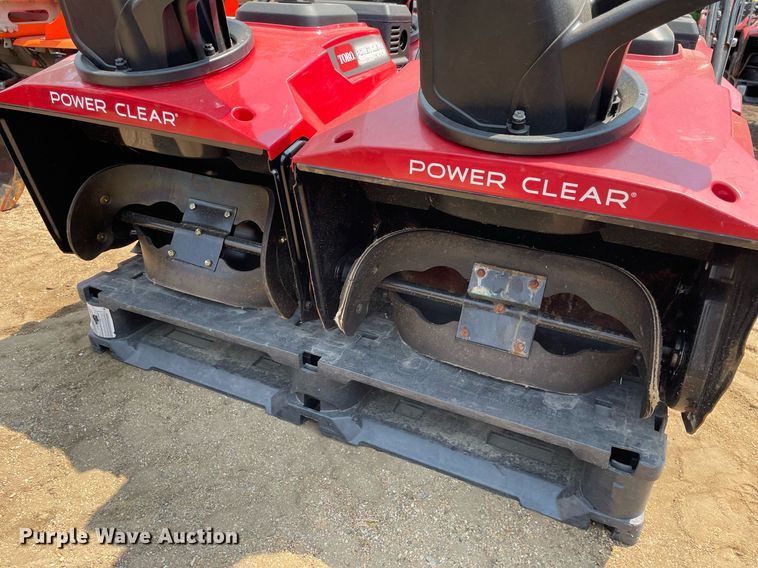 image for item DS8978 (4) Toro Power Clear snow blowers