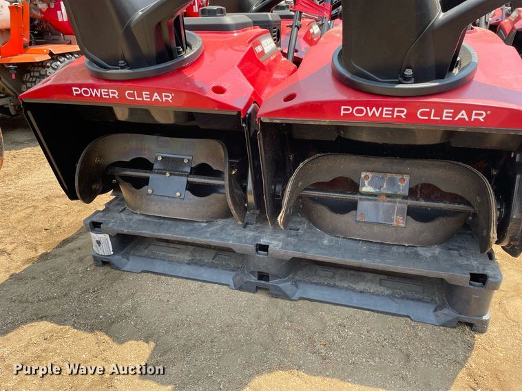 image for item DS8978 (4) Toro Power Clear snow blowers