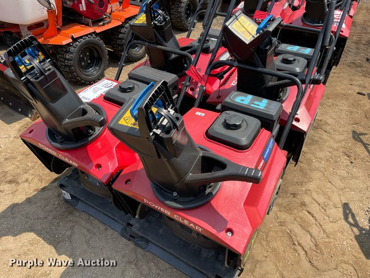 image for item DS8978 (4) Toro Power Clear snow blowers