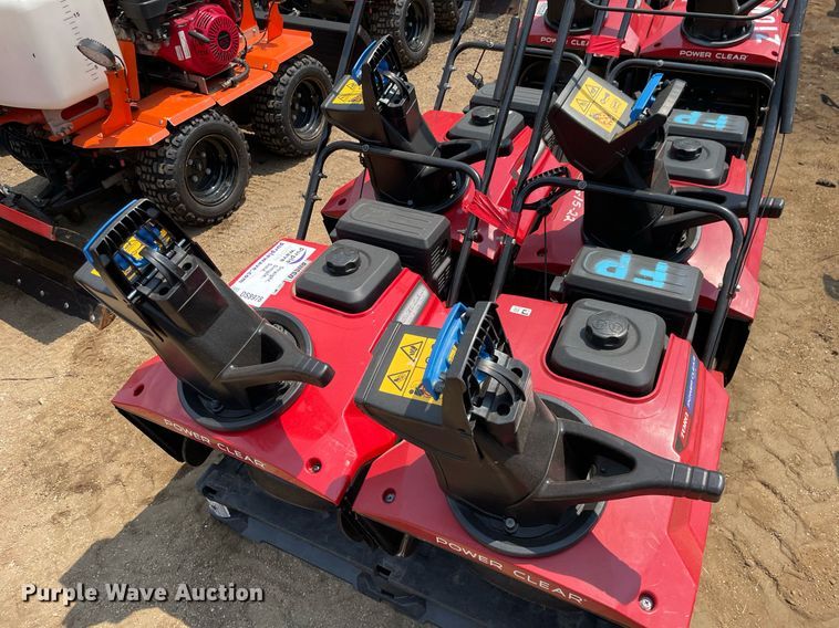 image for item DS8978 (4) Toro Power Clear snow blowers