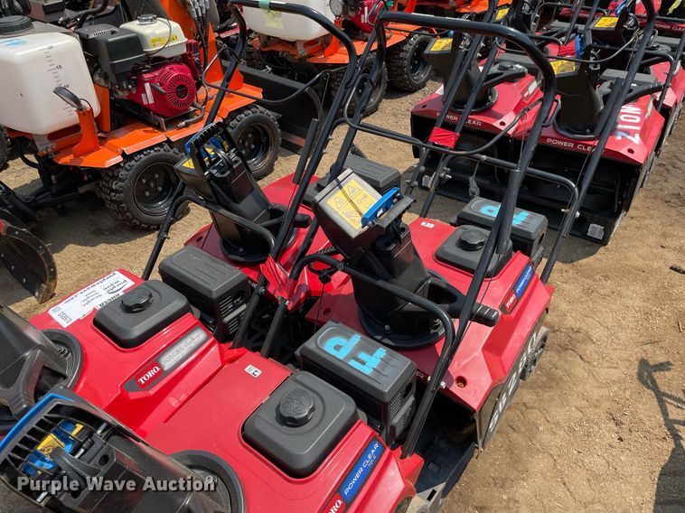 image for item DS8978 (4) Toro Power Clear snow blowers