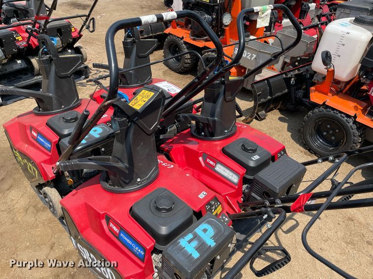 image for item DS8978 (4) Toro Power Clear snow blowers