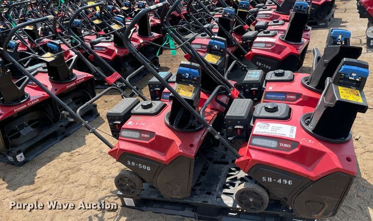 image for item DS8979 (4) Toro Power Clear snow blowers