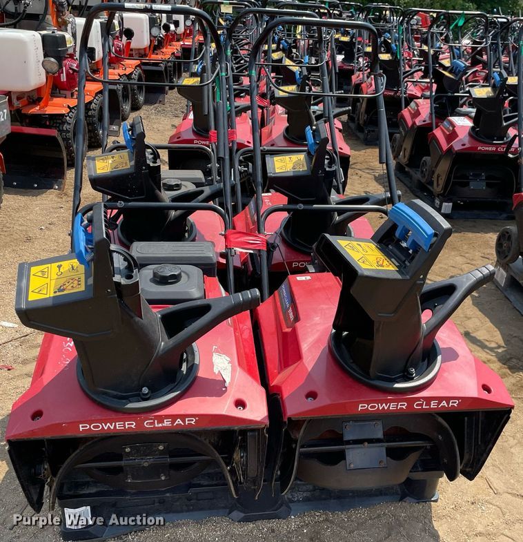 image for item DS8979 (4) Toro Power Clear snow blowers