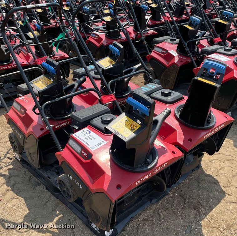 image for item DS8979 (4) Toro Power Clear snow blowers