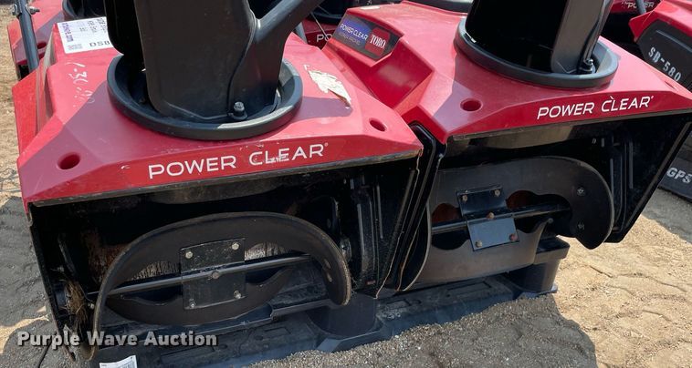 image for item DS8979 (4) Toro Power Clear snow blowers