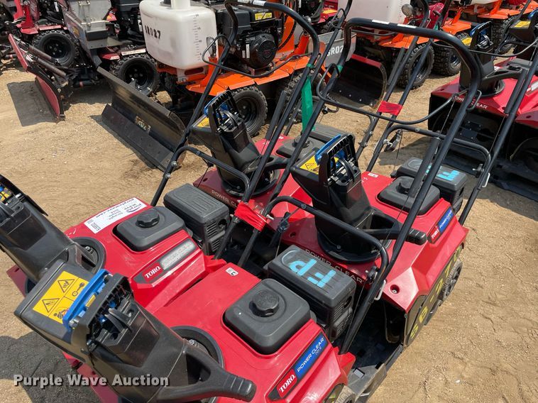 image for item DS8979 (4) Toro Power Clear snow blowers