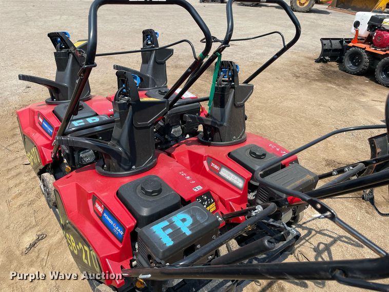 image for item DS8979 (4) Toro Power Clear snow blowers