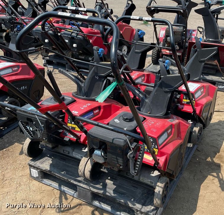 image for item DS8980 (4) Toro Power Clear snow blowers