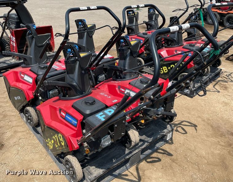 image for item DS8980 (4) Toro Power Clear snow blowers