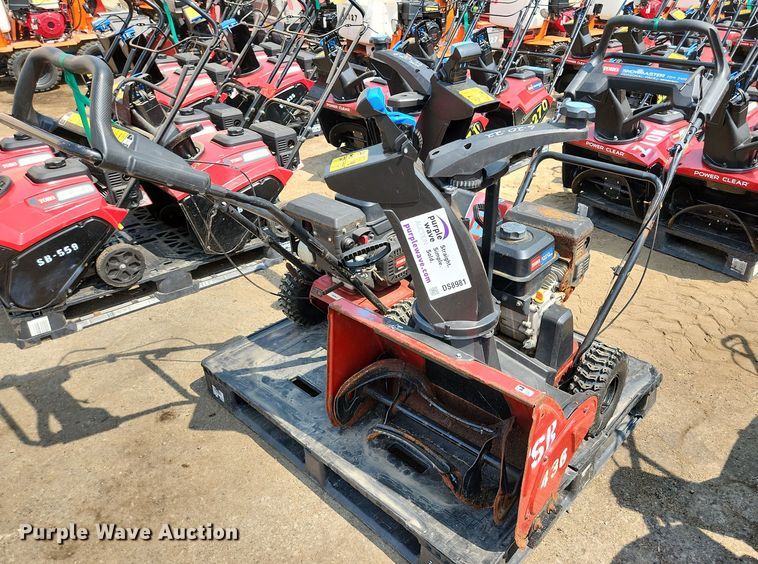 image for item DS8981 (2) Toro Snowmaster 724 ZXR snow blowers