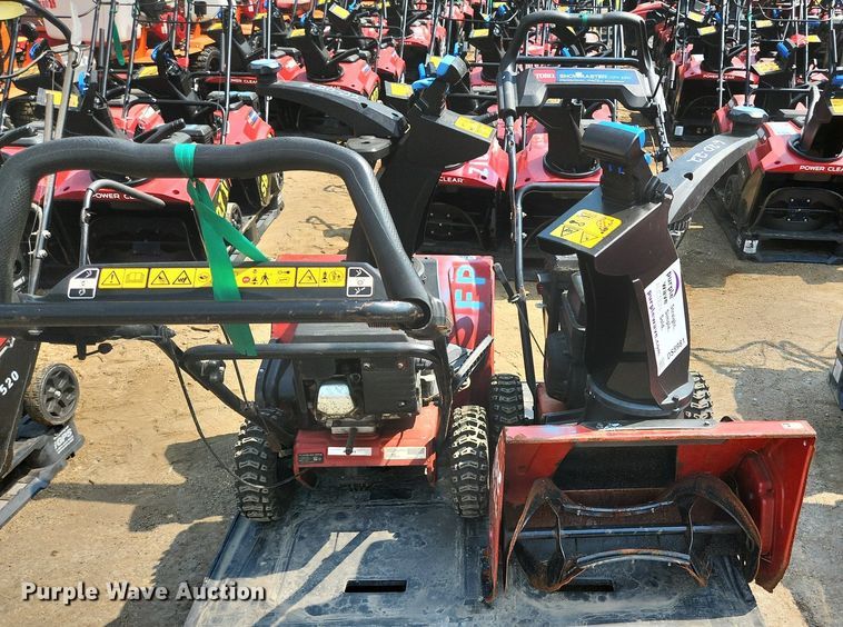 image for item DS8981 (2) Toro Snowmaster 724 ZXR snow blowers