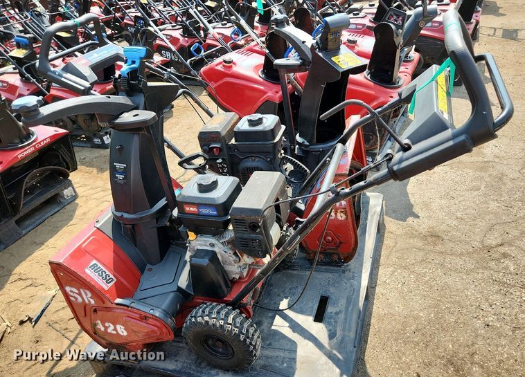 image for item DS8981 (2) Toro Snowmaster 724 ZXR snow blowers