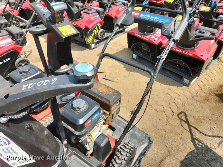 image for item DS8981 (2) Toro Snowmaster 724 ZXR snow blowers