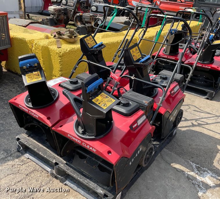 image for item DS8984 (4) Toro Power Clear snow blowers