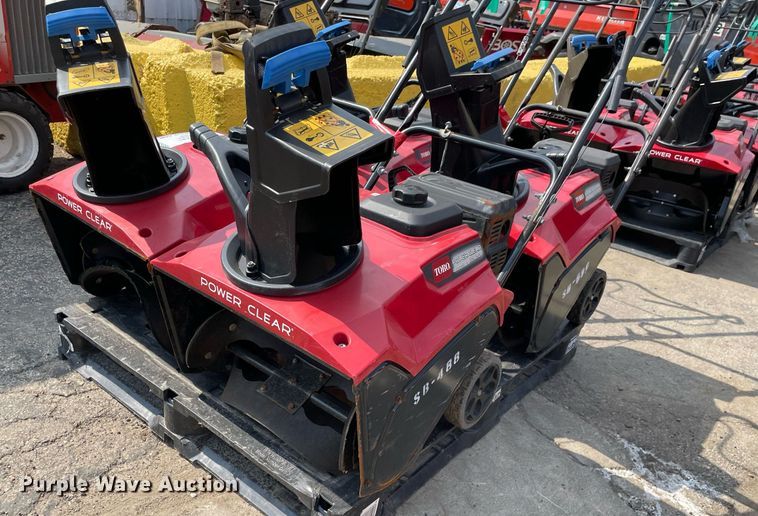 image for item DS8984 (4) Toro Power Clear snow blowers