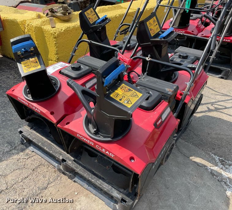 image for item DS8984 (4) Toro Power Clear snow blowers