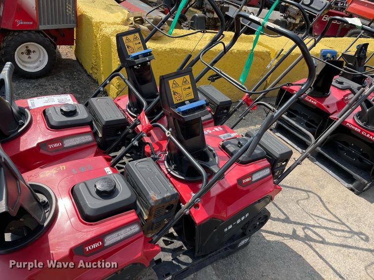 image for item DS8984 (4) Toro Power Clear snow blowers
